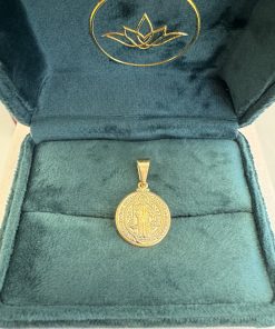 Pingente medalha São Bento