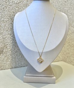 Colar Van Cleef cravejado
