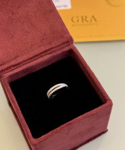 Piercing fake duplo moissanite 1mm