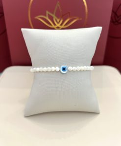Pulseira madrepérola olho grego