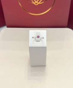 Anel flor pink