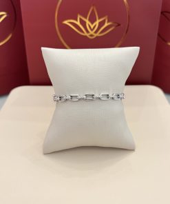 Bracelete cadeia liso/cravejado