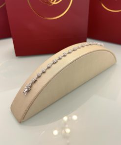 Pulseira Riviera geométrica cristal