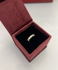 Piercing fake citrino 3mm